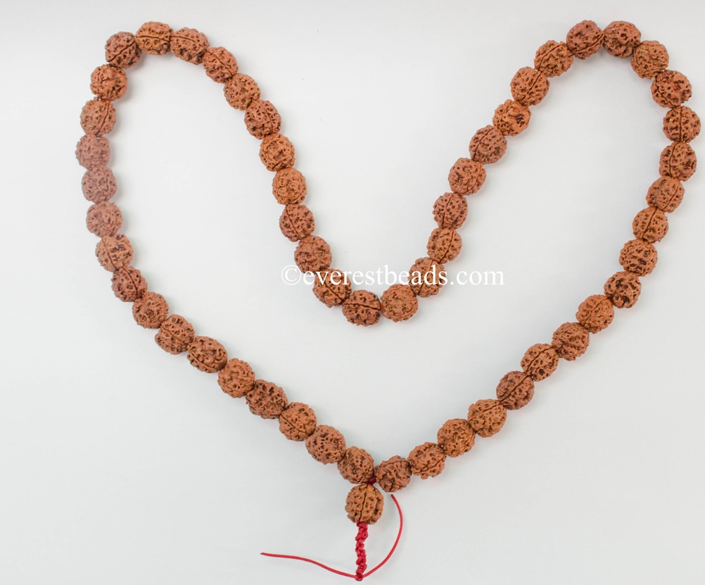 3 Mukhi Mala(54+1) Everest Beads